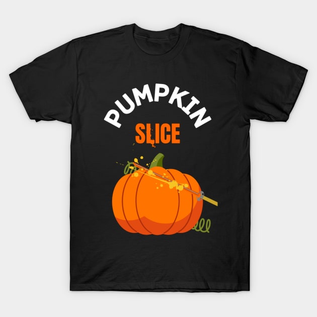 pumpkin slice for halloween T-Shirt by designsforU